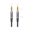 Cable Auxiliar 3.5 mm Estéreo de 2 Metros