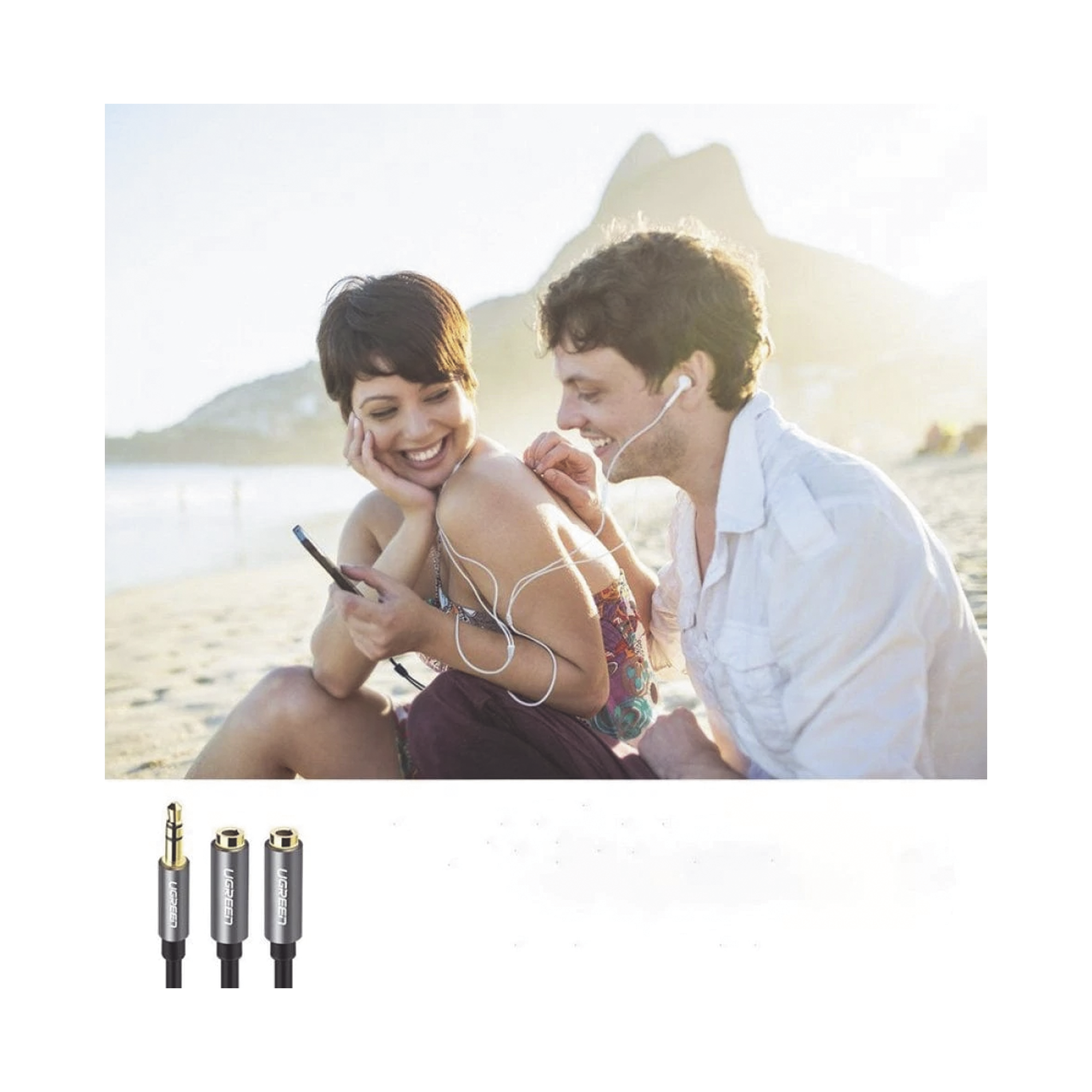 Cable Auxiliar 3.5mm 25cm