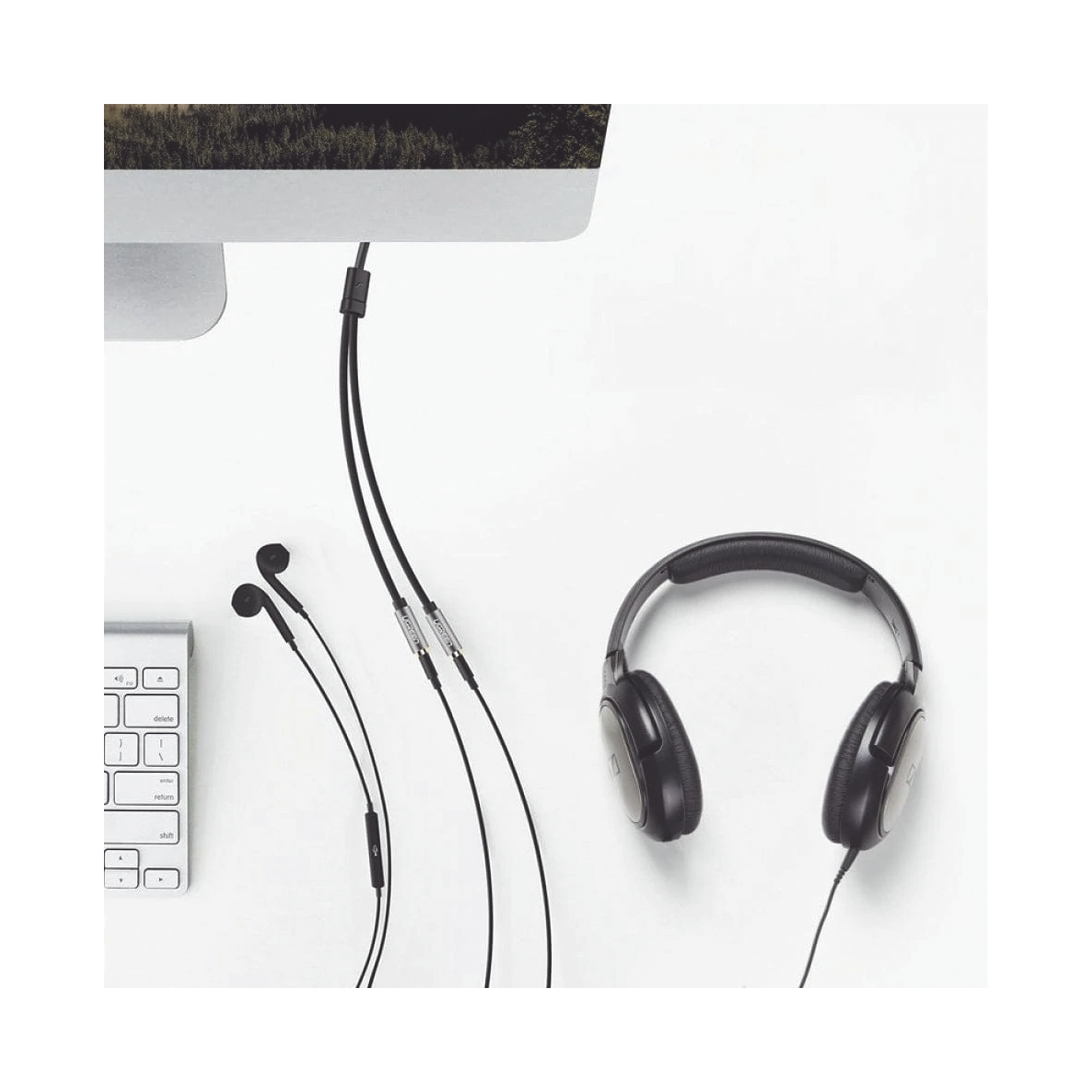 Cable Auxiliar 3.5mm 25cm