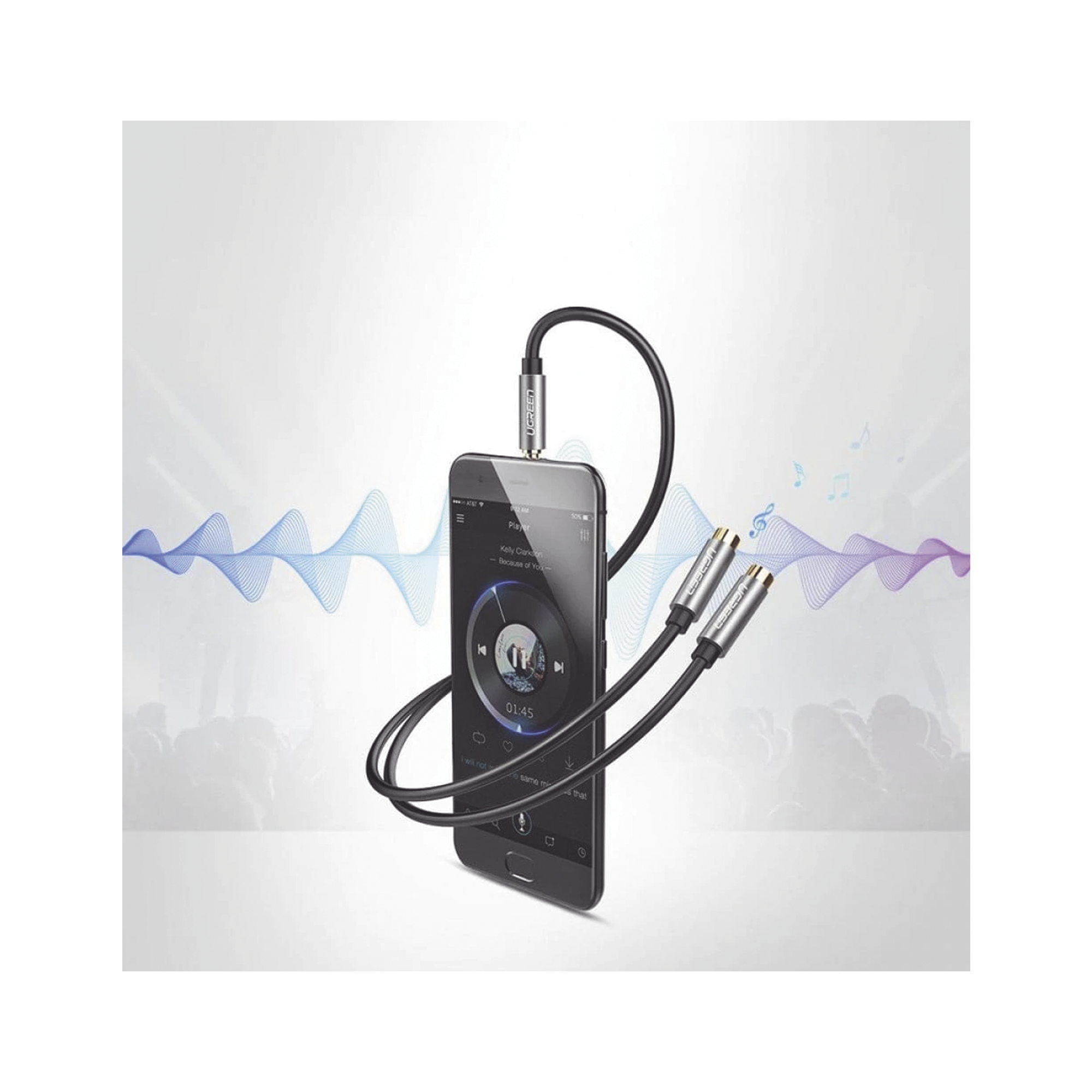 Cable Auxiliar 3.5mm 25cm