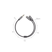 Cable Auxiliar 3.5mm 25cm