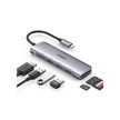 Hub USB-C 6 en 1 HDMI 4K SD TF