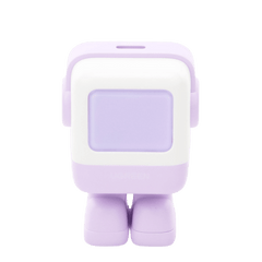 Cargador Mini GaNRobot 30W Serie UNO | USB-C de Carga Rápida | Tecnología GaN II | Pantalla LED Inteligente | PD/QC/SCP/FCA | Zapato Magnético Extraíble | Color Lila