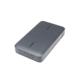 Power Bank de 20000mAh | 3 Salidas 100W Max. | USB-A + 2 USB-C | PD 3.0 | QC3.0 | FCP | SCP | Pantalla Inteligente | Carcasa Ignifuga | Color Gris | Incluye Cable USB de 50cm | Carga tu Laptop de Manera Segura.