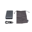 Power Bank de 20000mAh | 3 Salidas 100W Max. | USB-A + 2 USB-C | PD 3.0 | QC3.0 | FCP | SCP | Pantalla Inteligente | Carcasa Ignifuga | Color Gris | Incluye Cable USB de 50cm | Carga tu Laptop de Manera Segura.