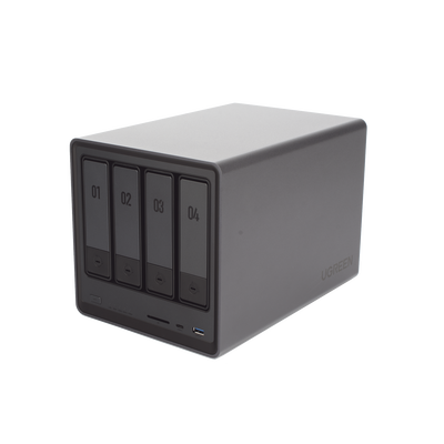 NASync DXP4800 | SO UGOS Pro |  Intel N100 12th Gen Intel® Quad Core™ | 4-Bahias (SATA) hasta 96TB | 2* M.2 SSD hasta 16TB| 8GB DDR5 (Exp. a 16GB) | 2.5Gb Dual Ethernet | HDMI 4K | 2* USB2.0 | 1*USB 3.2Gen | 1* USB 3.2Gen2 | 1*USB-C 3.2Gen2 | SD