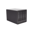 NASync DXP4800 | SO UGOS Pro |  Intel N100 12th Gen Intel® Quad Core™ | 4-Bahias (SATA) hasta 96TB | 2* M.2 SSD hasta 16TB| 8GB DDR5 (Exp. a 16GB) | 2.5Gb Dual Ethernet | HDMI 4K | 2* USB2.0 | 1*USB 3.2Gen | 1* USB 3.2Gen2 | 1*USB-C 3.2Gen2 | SD