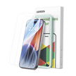 Protector de pantalla UGREEN HD con marco de instalación para iPhone 15/16 (paquete de 2)