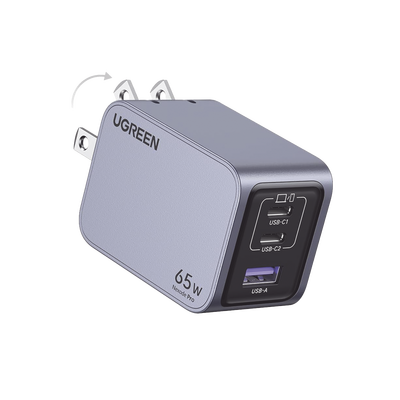 Cargador Nexode Pro GaN 65W 3 Puertos