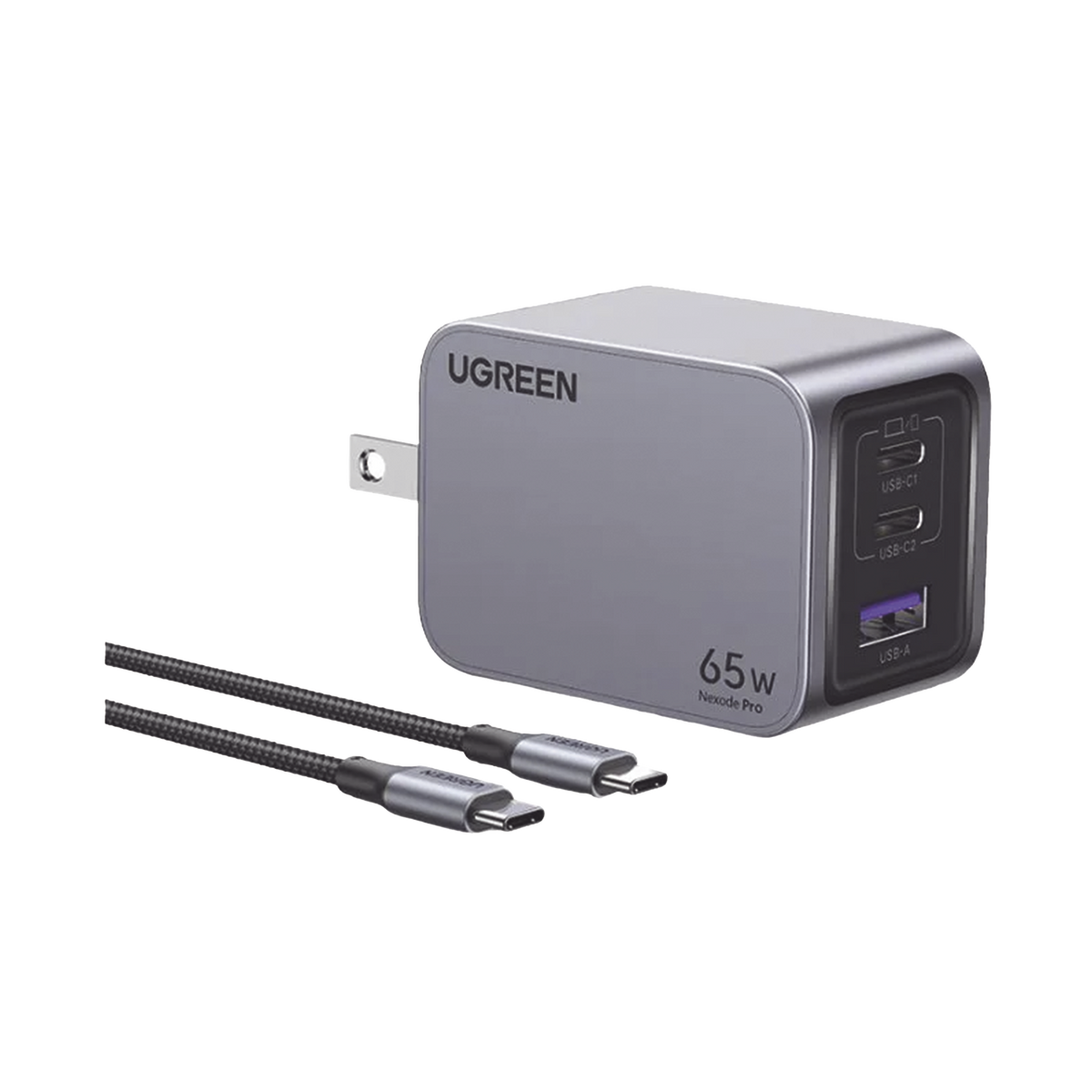 Cargador Nexode Pro GaN 65W 3 Puertos