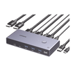 Conmutador KVM DisplayPort 8K 2x1 USB 3.0