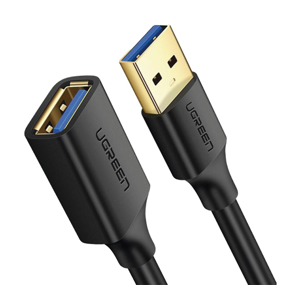 Cable Extensor USB 3.0 de 3 Metros | Macho a Hembra | Velocidad de Hasta 5 Gbps | Núcleo de Cobre Estañado 28/22 AWG | Blindaje Múltiple | Ultra Durabilidad | Compatible con Teclado, Mouse y Más