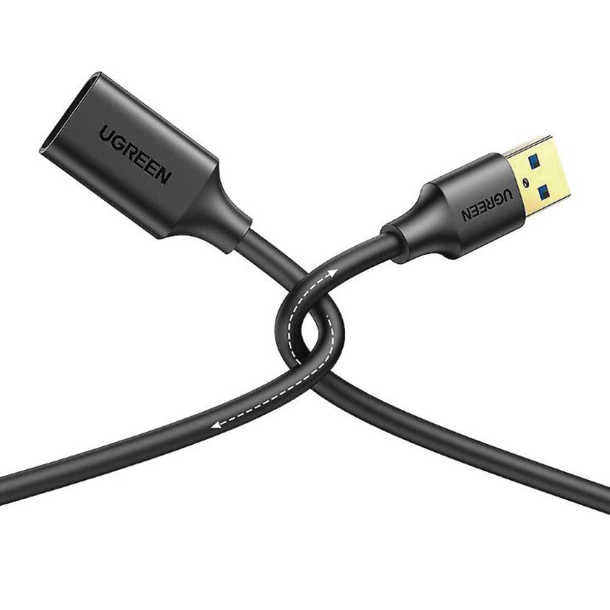 Cable Extensor USB 3.0 de 3 Metros | Macho a Hembra | Velocidad de Hasta 5 Gbps | Núcleo de Cobre Estañado 28/22 AWG | Blindaje Múltiple | Ultra Durabilidad | Compatible con Teclado, Mouse y Más