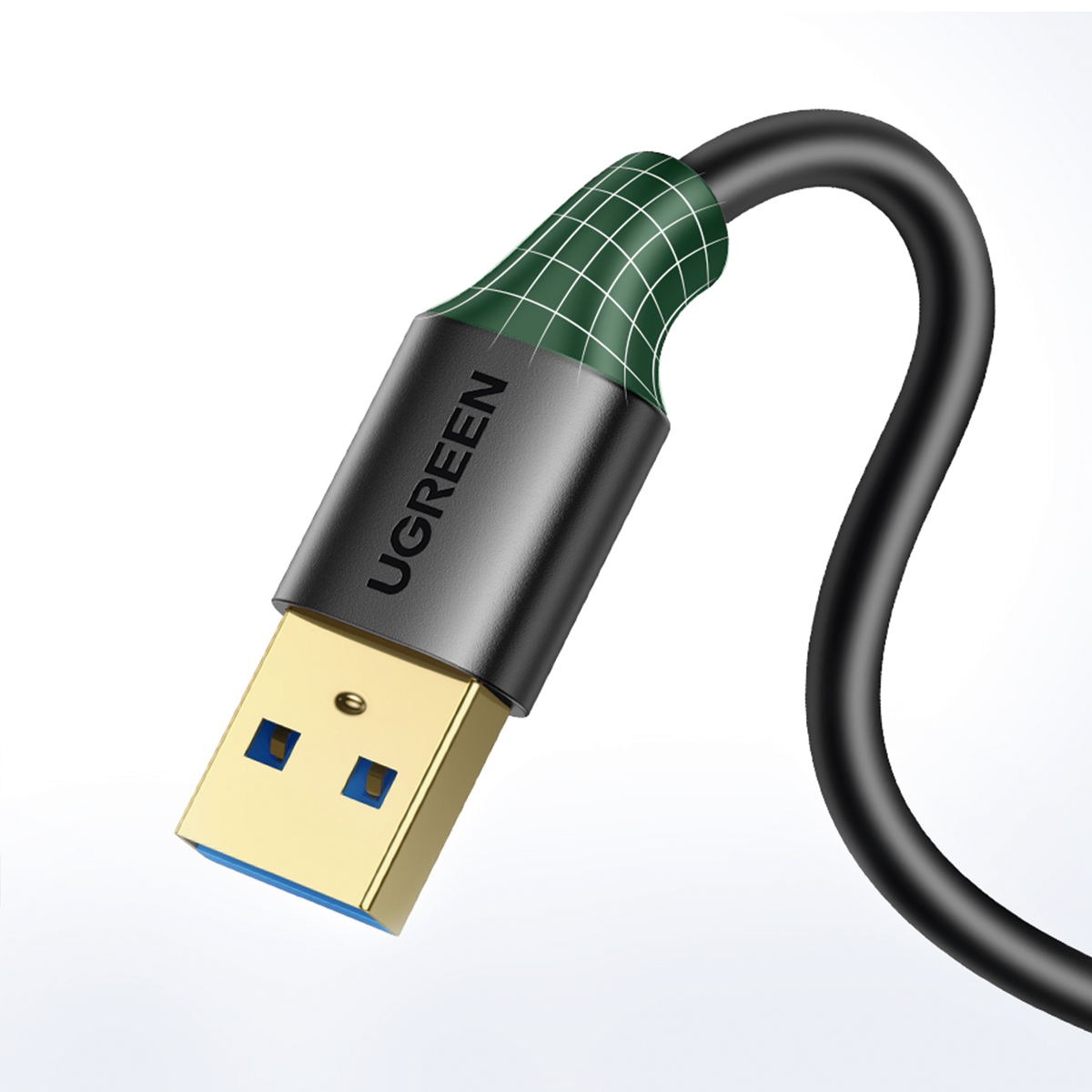 Cable Extensor USB 3.0 de 3 Metros | Macho a Hembra | Velocidad de Hasta 5 Gbps | Núcleo de Cobre Estañado 28/22 AWG | Blindaje Múltiple | Ultra Durabilidad | Compatible con Teclado, Mouse y Más