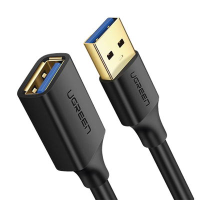 Cable Extensor USB 3.0 de 3 Metros | Macho a Hembra | Velocidad de Hasta 5 Gbps | Núcleo de Cobre Estañado 28/22 AWG | Blindaje Múltiple | Ultra Durabilidad | Compatible con Teclado, Mouse y Más