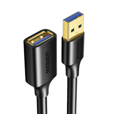 Cable Extensor USB 3.0 de 3 Metros | Macho a Hembra | Velocidad de Hasta 5 Gbps | Núcleo de Cobre Estañado 28/22 AWG | Blindaje Múltiple | Ultra Durabilidad | Compatible con Teclado, Mouse y Más
