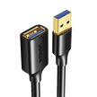 Cable Extensor USB 3.0 de 3 Metros | Macho a Hembra | Velocidad de Hasta 5 Gbps | Núcleo de Cobre Estañado 28/22 AWG | Blindaje Múltiple | Ultra Durabilidad | Compatible con Teclado, Mouse y Más