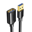 Cable Extensor USB 3.0 de 3 Metros | Macho a Hembra | Velocidad de Hasta 5 Gbps | Núcleo de Cobre Estañado 28/22 AWG | Blindaje Múltiple | Ultra Durabilidad | Compatible con Teclado, Mouse y Más