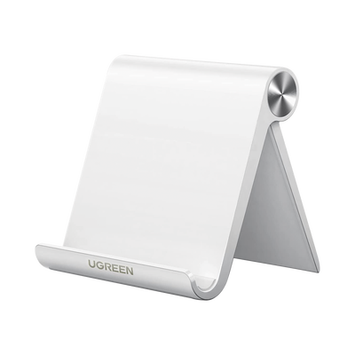 Soporte Escritorio Celular Blanco Ajustable
