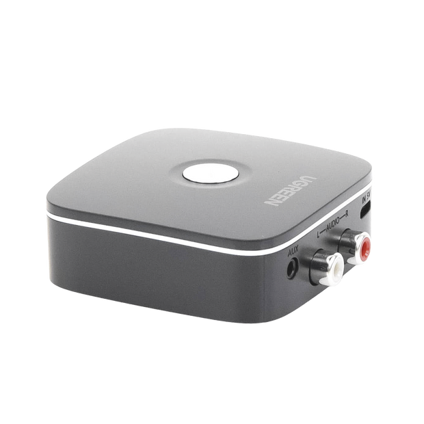 Receptor Bluetooth 5.0 para Audio | Salida RCA y Auxiliar 3.5 mm Ideal para Bocinas, Estéreos y Sistemas de Audio