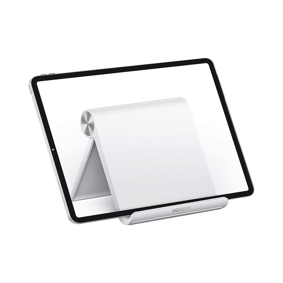 Soporte de Escritorio para Tablet y Celular | Ajustable de 0° a 100° | Plegable y Antideslizante | Compatible con Dispositivos de 4