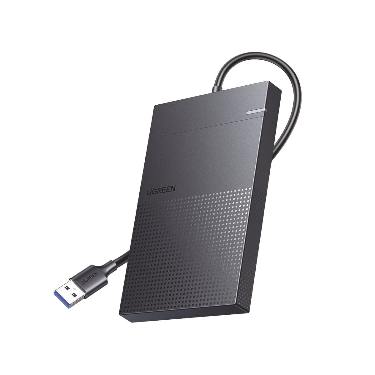 Carcasa de Disco Duro 2.5'' (Enclosure) | Adecuado para HDD y SSD de 2.5” | Chip Inteligente | UASP & TRIM | Led Indicador | ABS | Hibernación Automática | Compatible con SATA I II III, HDD, SSD de hasta 6TB.