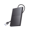 Carcasa de Disco Duro 2.5'' (Enclosure) | Adecuado para HDD y SSD de 2.5” | Chip Inteligente | UASP & TRIM | Led Indicador | ABS | Hibernación Automática | Compatible con SATA I II III, HDD, SSD de hasta 6TB.