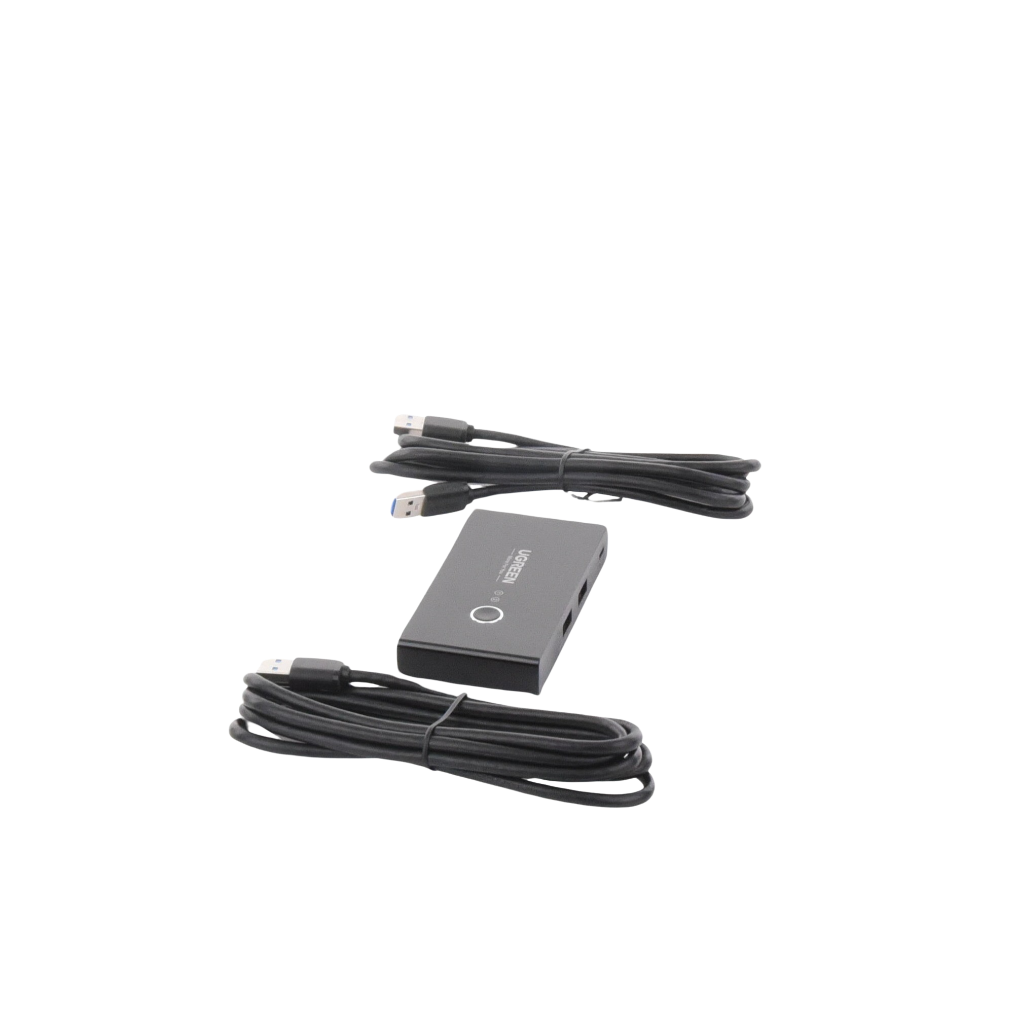 Switch USB 3.0 para 2 Computadoras 4 Puertos USB Ideal para Impresora, Escáner, Teclado y Mouse