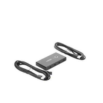 Conmutador USB 3.0 4 Puertos para 2 PCs