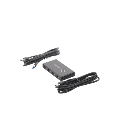 Conmutador USB 3.0 4 Puertos para 2 PCs