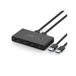 Switch USB 3.0 para 2 Computadoras 4 Puertos USB Ideal para Impresora, Escáner, Teclado y Mouse