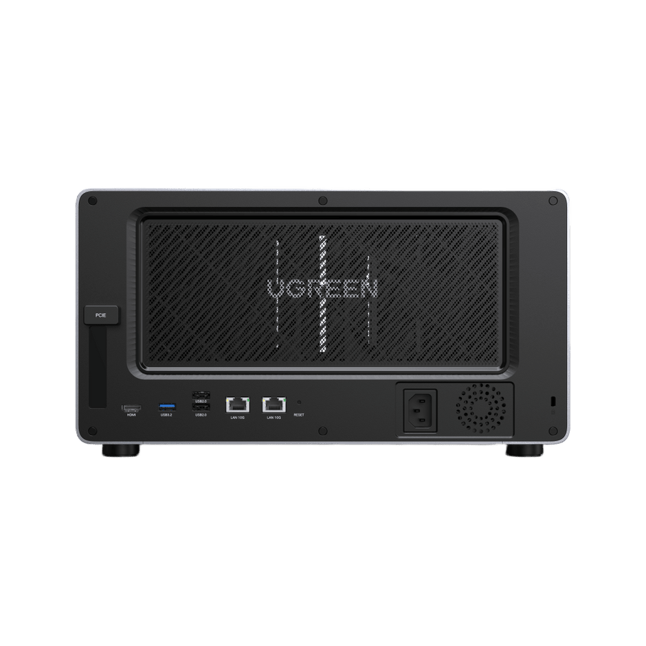 NAS UGREEN NASync DXP8800 Plus / Intel Core i5-1235U 10 Núcleos / 8 Bahías SATA + 2 M.2 NVMe / 2 Puertos 10GbE / Thunderbolt 4 / HDMI 8K / DDR5 Expandible 64GB / PCIe 4.0 x4