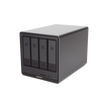 NASync DXP4800 Plus | Intel Pentium Gold 8505 | 4 Bahías SATA + 2 M.2 NVMe | 8GB DDR5 Expandible a 64GB | 10GbE + 2.5GbE | HDMI 4K | USB-C 3.2 | Sistema NAS de Alto Rendimiento