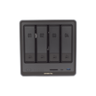NASync DXP4800 Plus | Intel Pentium Gold 8505 | 4 Bahías SATA + 2 M.2 NVMe | 8GB DDR5 Expandible a 64GB | 10GbE + 2.5GbE | HDMI 4K | USB-C 3.2 | Sistema NAS de Alto Rendimiento