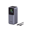 Power Bank 20000mAh | Carga Rápida 130W | 2 USB-C + USB-A | Pantalla TFT Inteligente | Compatible con Laptop, Tablet y Smartphone | Incluye Cable USB-C