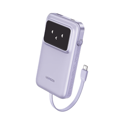 Power Bank UNO 10000mAh 30W con Cable USB-C