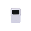 Power Bank Inalambrico | 5000mAh | 7.5W  |  Con Emojis de Estado | Carga Rápida USB-C Bidireccional  | Pantalla TFT  Inteligente | 13 niveles de Proteccion | Con Holder | Color Purple.