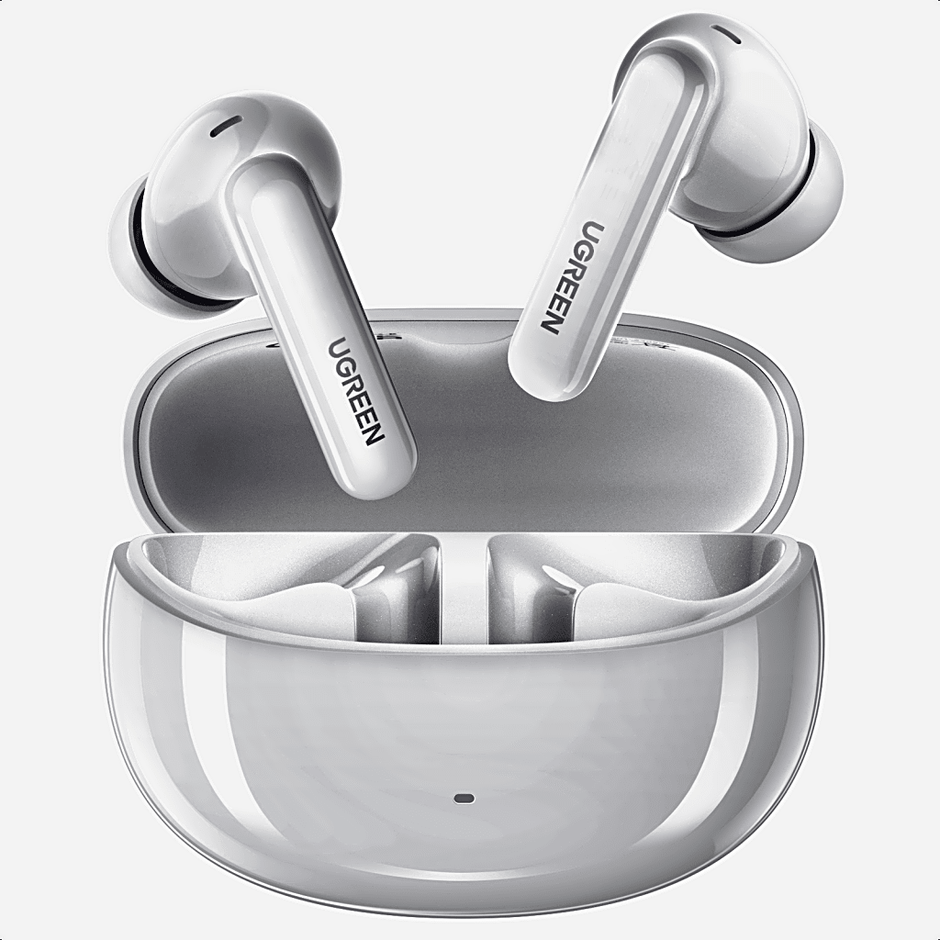 Auriculares Inalámbricos HiTune T3 Pro con Cancelación Activa de Ruido / Bluetooth 5.4 / Autonomía 30 Horas con Estuche / USB-C / Carga Rápida / AAC-SBC
