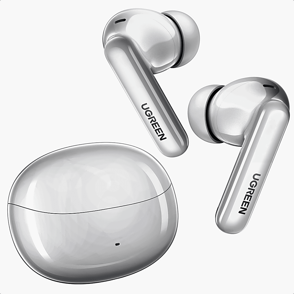 Auriculares Inalámbricos HiTune T3 Pro con Cancelación Activa de Ruido / Bluetooth 5.4 / Autonomía 30 Horas con Estuche / USB-C / Carga Rápida / AAC-SBC
