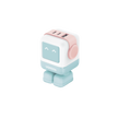 Cargador RobotGaN de 65W Serie UNO | 3 Puertos de Carga Rápida | 2 USB-C | 1 USB-A | PD 3.0 | QC 4.0 | Carga Inteligente | Tecnología GaN II | Zapato Magnético Extraíble | Carcasa Ignifuga | Pantalla LED.
