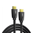 Cable HDMI 2.0 Trenzado de 2 Metros 4K 60Hz Compatible con TV, Monitor, Proyector y Consolas