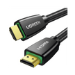Cable HDMI 2.0 Trenzado de 2 Metros 4K 60Hz Compatible con TV, Monitor, Proyector y Consolas