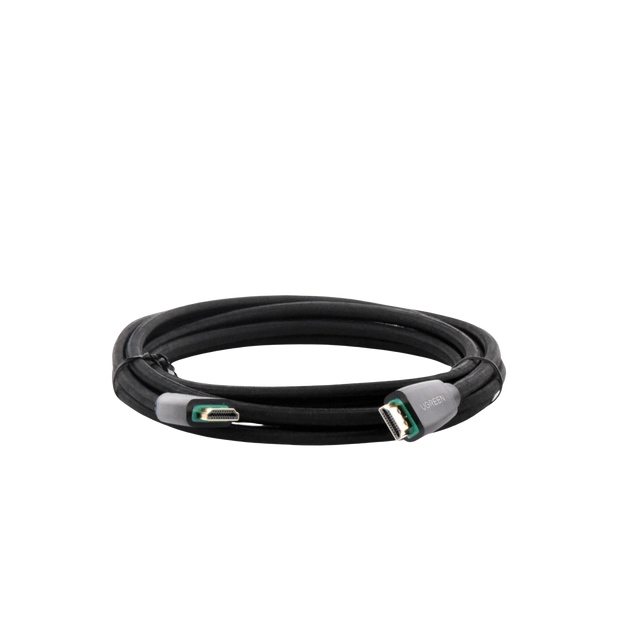 Cable HDMI 2.0 de Nylon Trenzado / 3 Metros (9.84 Pies) / 4K@60Hz / HDR / 3D / HEC (Canal Ethernet HDMI) / ARC (Canal de Retorno de Audio) / Color Profundo de 48 Bits / Audio de 32 Canales / HDCP 2.2 / Audio DTS: X / 18 Gbps / Blindaje de 4 Capas