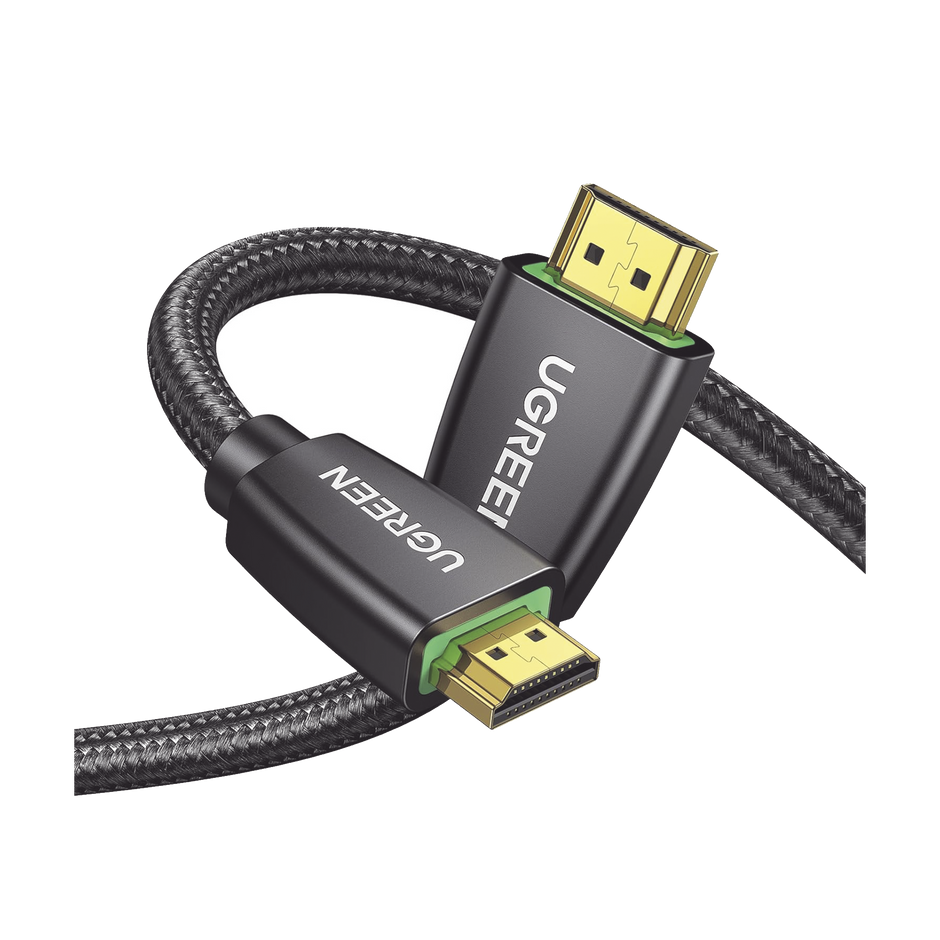 Cable HDMI 2.0 de Nylon Trenzado / 10 Metros (32.81 Pies) / 4K@60Hz / HDR / 3D / HEC (Canal Ethernet HDMI) / ARC (Canal de Retorno de Audio) / Color Profundo de 48 Bits / Audio de 32 Canales / HDCP 2.2 / Audio DTS: X / 18 Gbps / Blindaje de 4 Capas