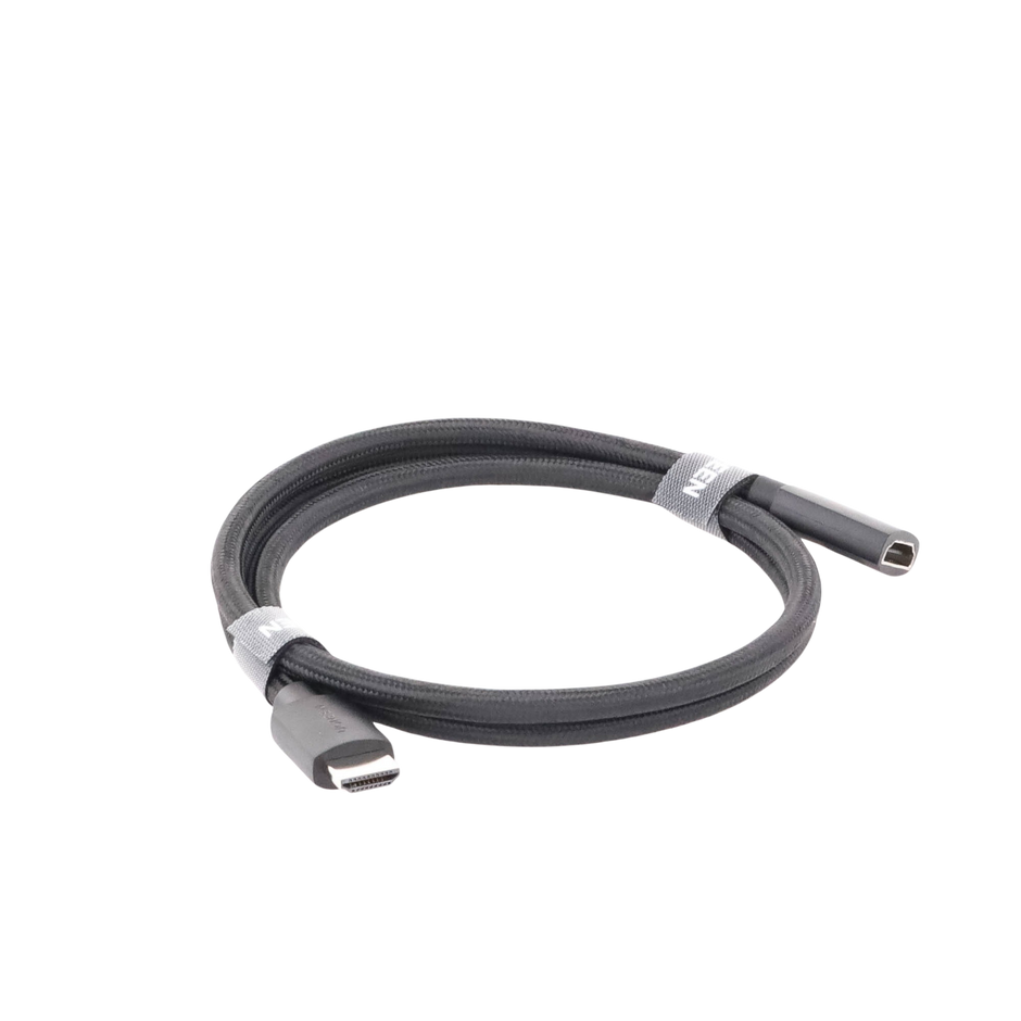 Cable de Extensión HDMI 2.1 de 1 Metro  Macho a Hembra 8K 60Hz