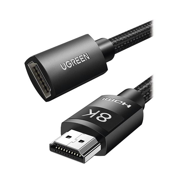 Cable de Extensión HDMI 2.1 de 1 Metro  Macho a Hembra 8K 60Hz