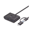 Hub USB-A/USB-C 4 Puertos 5Gbps