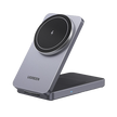 Cargador Inalámbrico Qi2 20W 2 en 1 Plegable