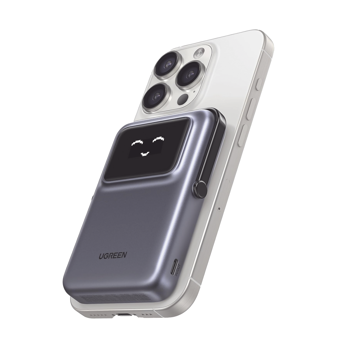 Power Bank UNO 10000mAh 20W MagSafe Gris