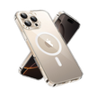 Funda Magnética Transparente Classy para iPhone 16 Pro | Compatible con Carga Magnética | Protección Antigolpes | Diseño Transparente Resistente
